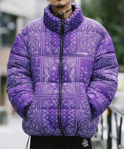 Subciety（サブサエティ）の「PATTERNED PADDED JKT（ダウンジャケット