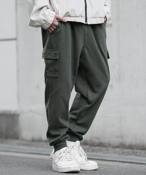 セール】【MinoriTY】毛玉ができないサルエルカーゴパンツ メンズ