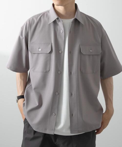 セール】ダブルポケットワークショートスリーブシャツ（シャツ