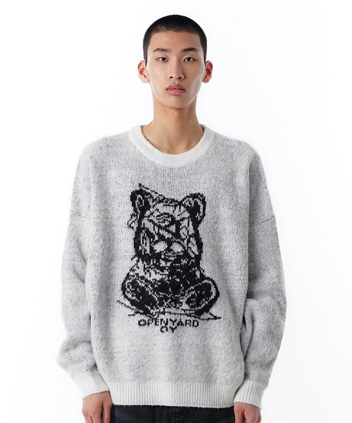 OY（オーワイ）の「『OY/オーワイ』HAIRY SKETCH ODOLLY KNIT/へアリー