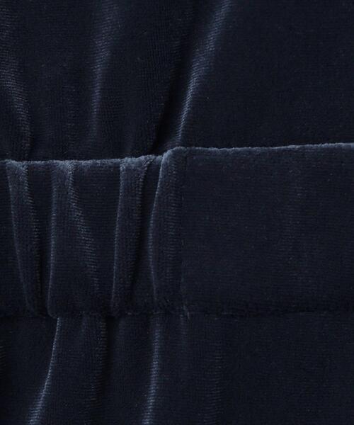 6（ロク）の「＜6(ROKU)＞ベロア Vネック オールインワン（つなぎ