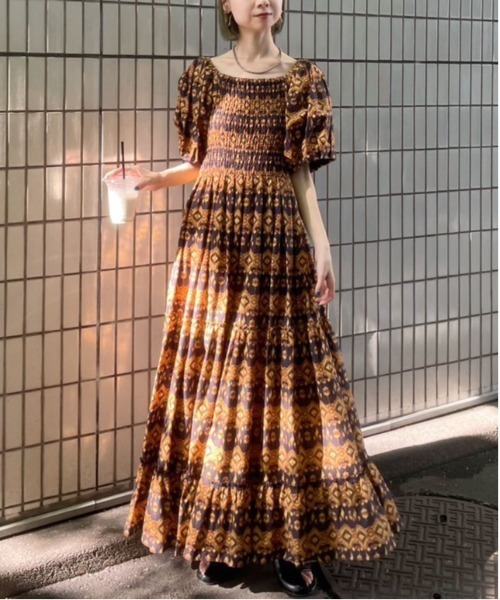Ameri（アメリ）の「MEDI REBECCA OFF SHOULDER DRESS（ワンピース