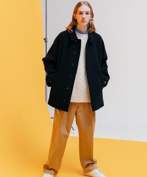 CITEN（シテン）の「＜CITEN＞ウール ハーフコート（その他アウター