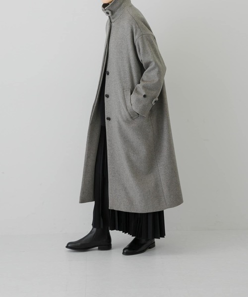 かぐれ（カグレ）の「ウールバルマカンコート（ステンカラーコート