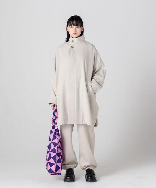 CITEN（シテン）の「＜CITEN＞スタンドカラー ポンチョ（ポンチョ