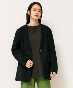 ノーカラージャケット | ジョンブル公式通販/JOHNBULL ONLINE STORE