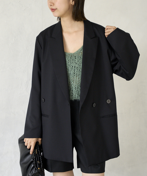 plage（プラージュ）の「SOFT WOOL ダブル ジャケット（その他アウター