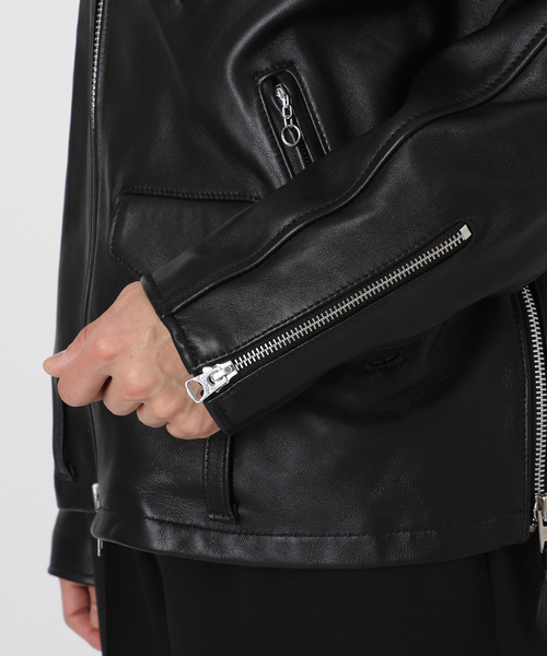 Schott × markaware for EDIFICE】別注 ONESTAR USA（ライダース