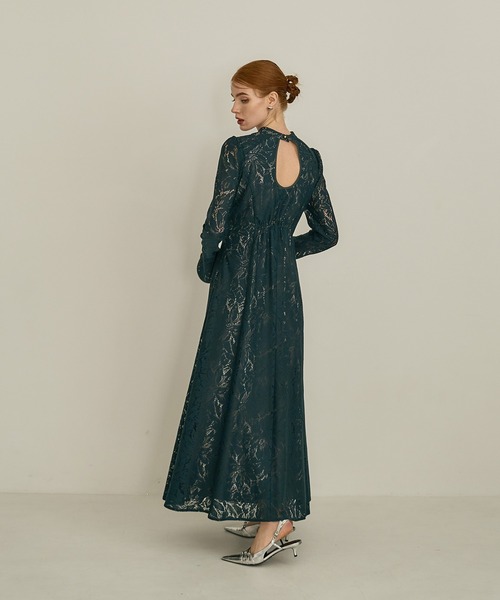 ANDRESD（アンドレスド）の「バックオープンティアドロップドレス