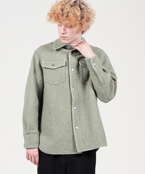 caban（キャバン）の「CABaN ウールフリース オーバーシャツ（その他