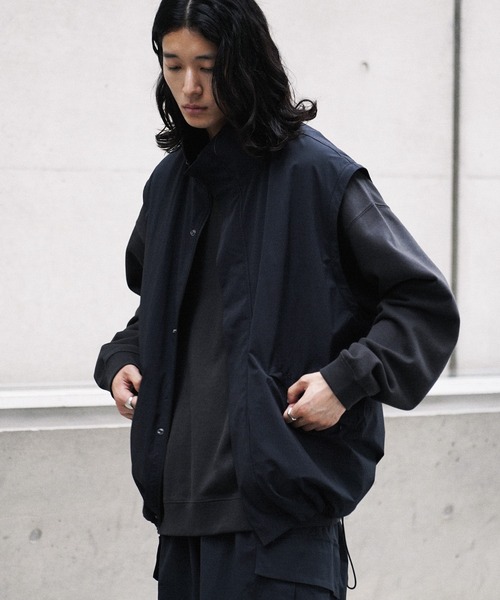 セール】MINIMAL 2WAY TRACK ZIP BLOUSON（ブルゾン）｜WYM LIDNM