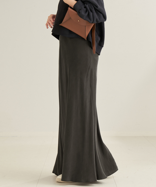 plage（プラージュ）の「Washable Fibril Drape スカート（スカート