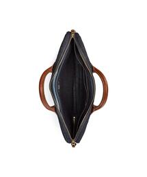 RRL（ダブル アール エル）の「レザートリム デニム ブリーフケース