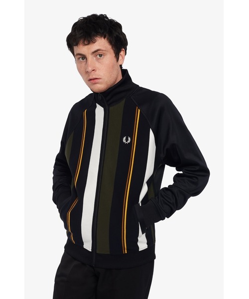 FRED PERRY（フレッドペリー）の「Knitted Stripe Track Jacket