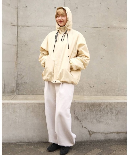 Hoodie Puff Jacket（ミリタリージャケット）｜TODAYFUL（トゥデイフル