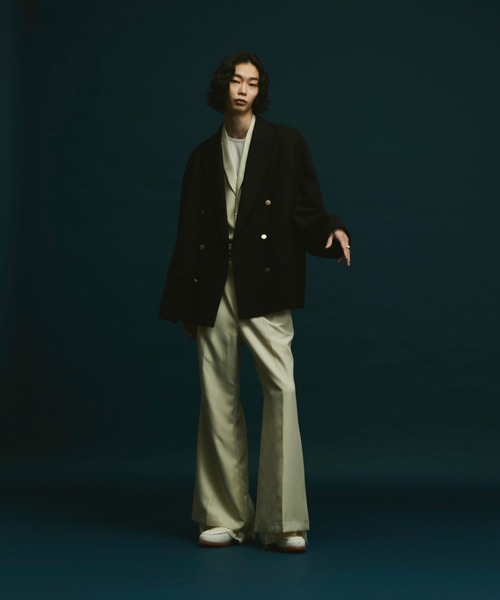 セール】Oversize 6B assort blazer / オーバーサイズ6ボタンアソート