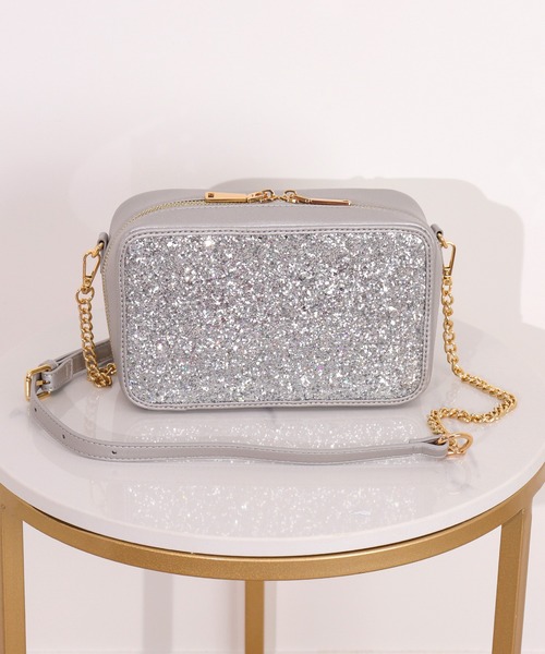 セール】グリッターショルダーバッグ（ハンドバッグ）｜artemis by