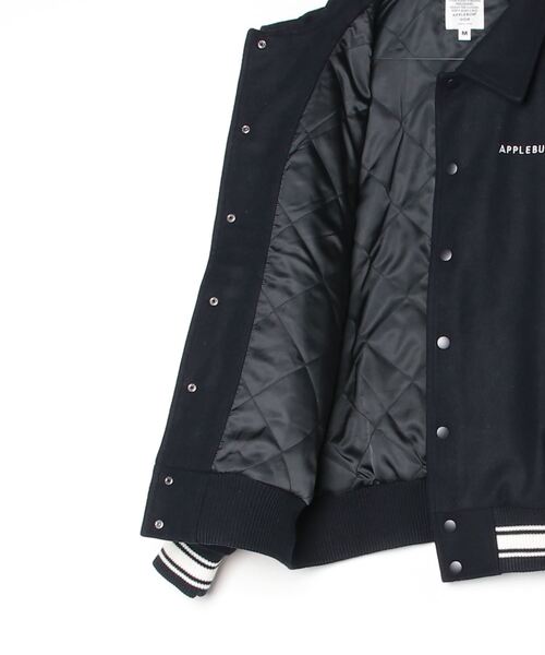 Collared Melton Stadium Jacket（ブルゾン）｜APPLEBUM（アップルバム