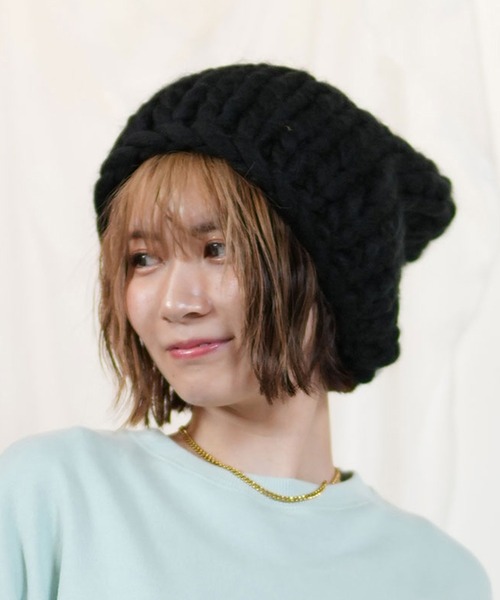 FIVETOOL/ファイブツール ビーニー ダブル チャンキーニット MF4904078