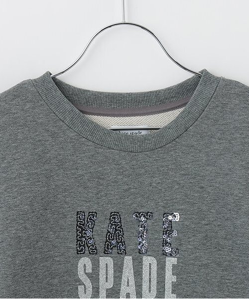 セール】デコレートロゴトレーナー（スウェット）｜kate spade new