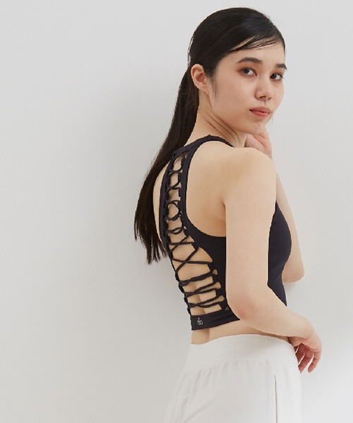 Alo alo ブラトップ XS Yoga ブラトップ グレー 海外XSサイズ ブラ