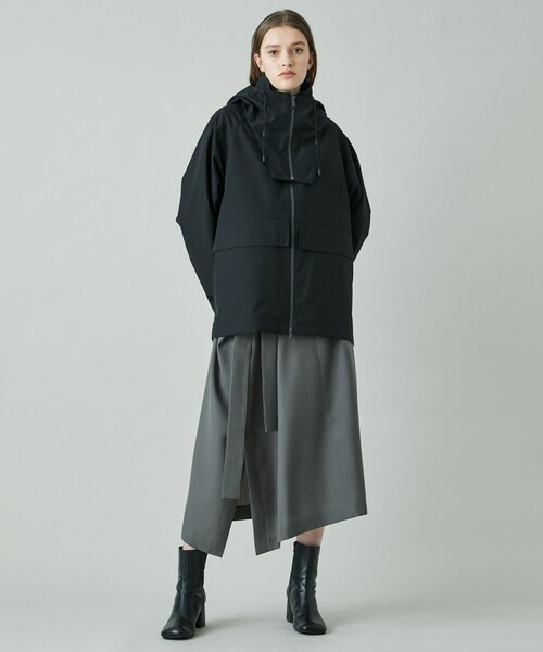08sircus/08サーカス】ハイカウントウェザーデタッチャブルフーディー