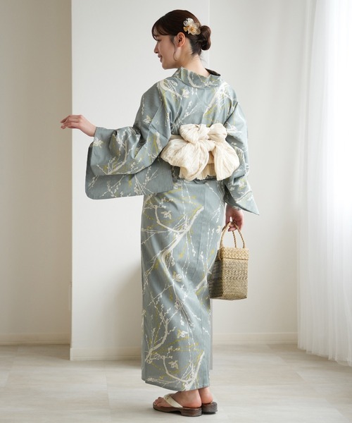 選べる浴衣3点セット ひよこ商店オリジナルデザイン 国内染色（浴衣