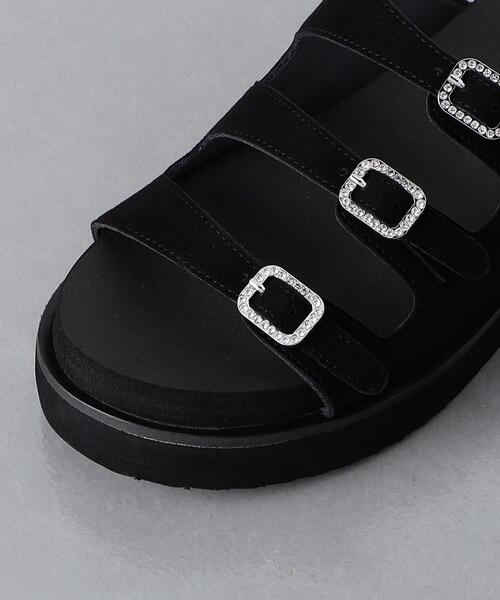 UNITED ARROWS（ユナイテッドアローズ）の「3ライン スエード ミュール