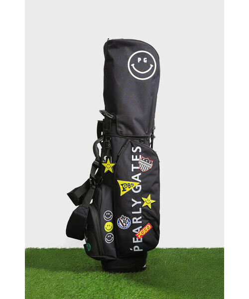 パーリーゲイツ スタンド式キャディバッグ 「MARKETS」ヘッドカバー