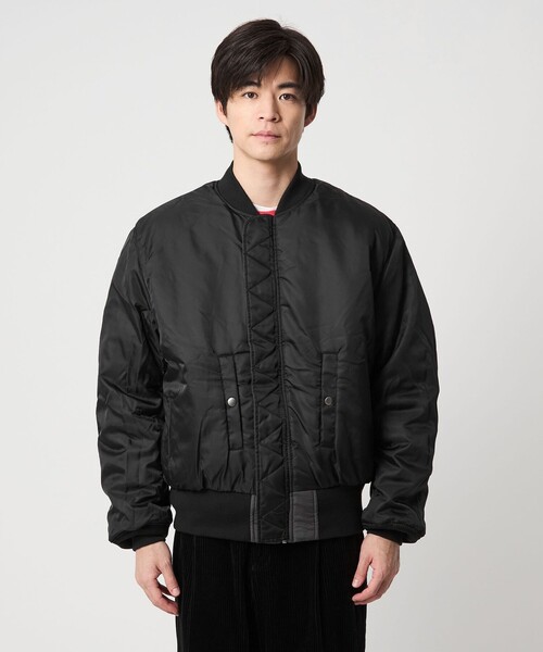 セール】【別注】＜ALPHA INDUSTRIES＞リバーシブル MA-1 フライト