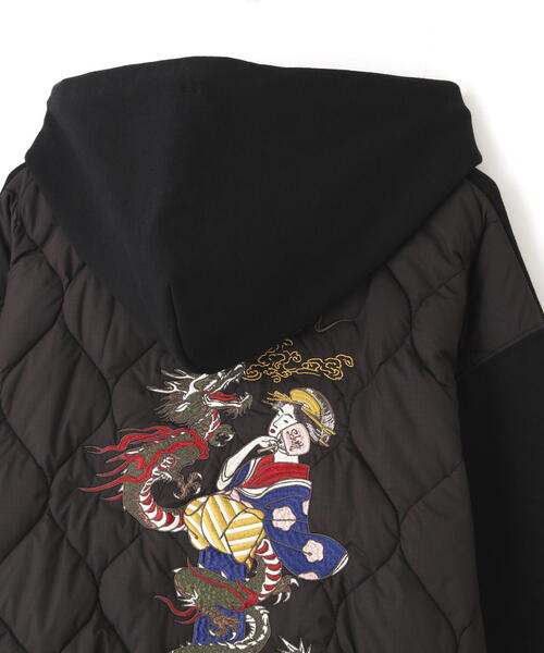 schott（ショット）の「Schott/ショット/LADY WITH DRAGON QUILTED