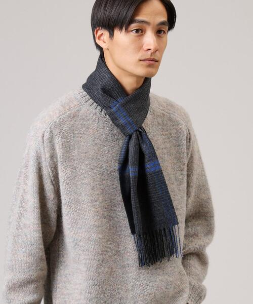 TAKEO KIKUCHI（タケオキクチ）の「◇【洗えるベビーカシミヤ】グレン