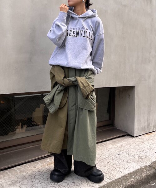 セール】【etsinta/エシンタ】2wayオーバーモッズコート（モッズコート