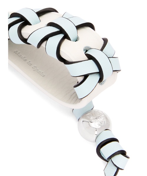 LOEWE（ロエベ）の「クロスブレイデッド キーリング（クラシックカーフ