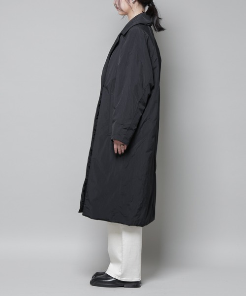 セール】ETHERMALOFT(R)AEROGEL 中綿リバーシブルコート（チェスター