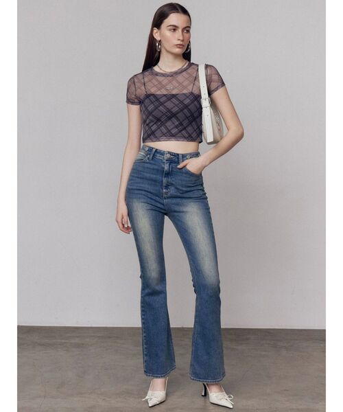 コルセットハングデニムサロペット（サロペット/オーバーオール