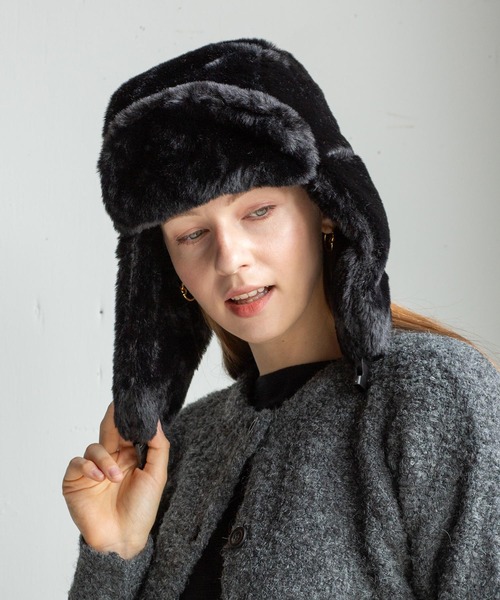 フェイクファーハット / フライトキャップ / パイロット（キャップ