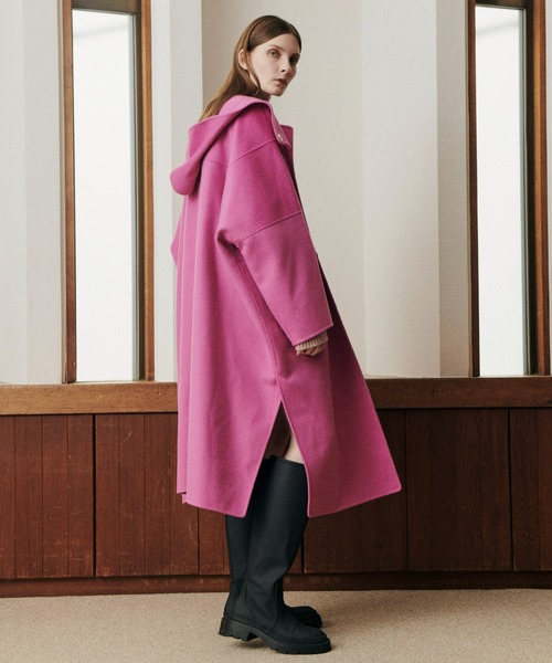 LE CIEL BLEU（ルシェルブルー）の「フードオーバーコート / Hooded