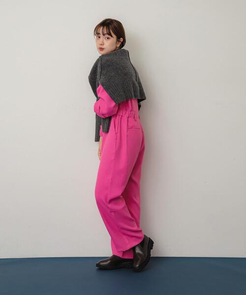 セール】『別注』さらさ×SENSE OF PLACE ソフトツイルジャンプスーツ