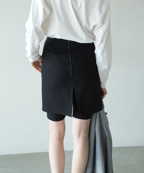 CLANE（クラネ）の「SHORT PANTS LAYERED SKIRT（スカート）」 - WEAR