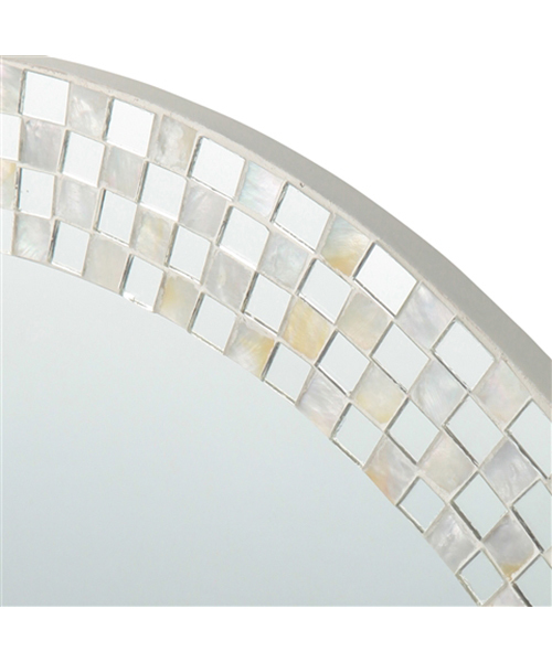 Francfranc（フランフラン）の「シェル モザイク ウォールミラー L