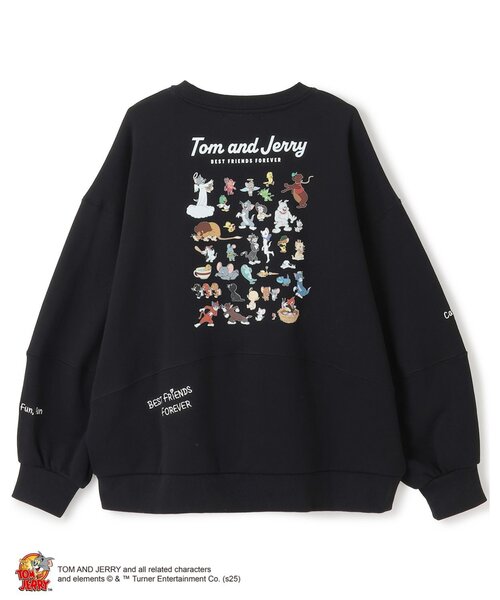 TOM and JERRY】裏毛プルオーバー（スウェット）｜pom ponette junior