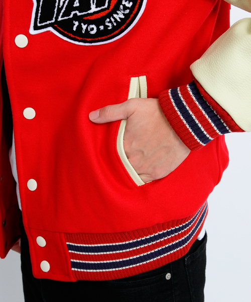 XLARGE（エクストララージ）の「FAT XL VARSITY JKT（スタジャン