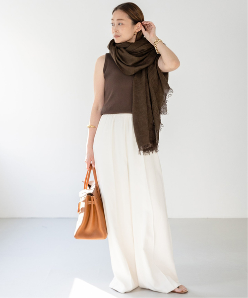 処分価格！！GATTI&C-BIELLA リネンカシミアストール Deuxieme Classe