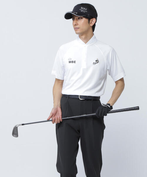 ☆新品タグ付き☆【原プロアイコン】ミニ亀甲メッシュ半袖ポロシャツ