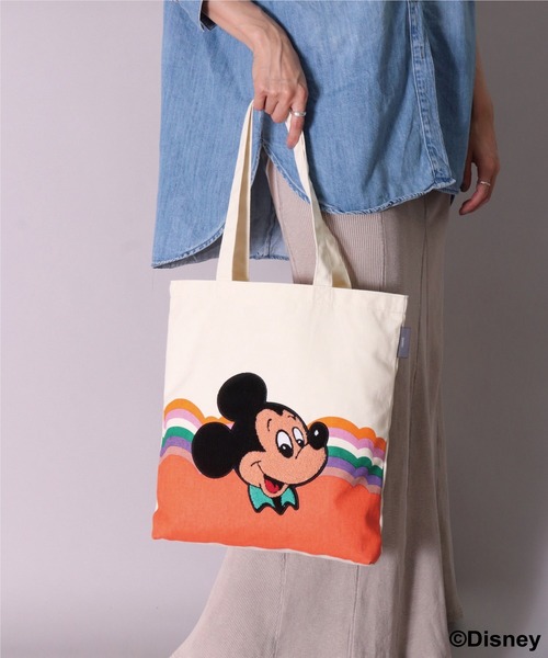 セール】(SK)【Disney】 レトロ キャンバス トートバッグ（トート