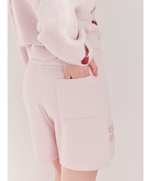 ONLINE限定】べビモコチェリージャガードプルオーバー&ショートパンツ