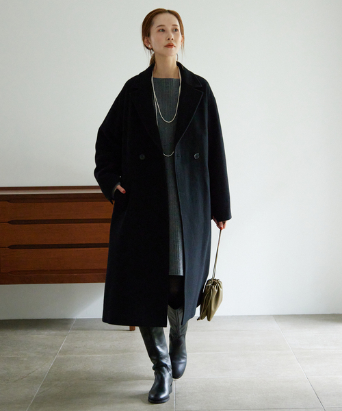 SLOBE IENA（スローブイエナ）の「ダブルブレストカラーコート（その他