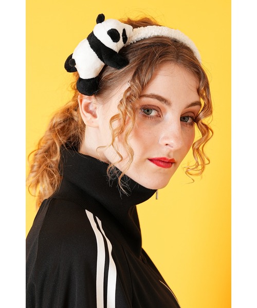 セール】an meets zakka しがみつきパンダカチューシャ / アニマル