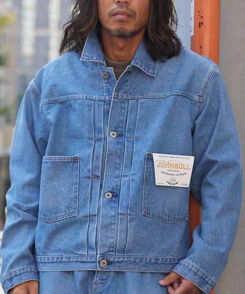 セール】Johnbull/ジョンブル JEAN JACKET ボックスシルエット